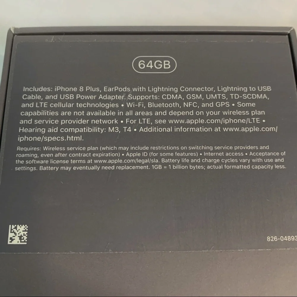 Apple IPhone‎ box gray